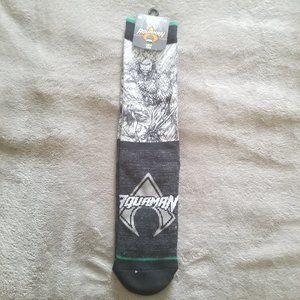 Bioworld DC Comics Jim Lee Aquaman Tube Crew Socks
